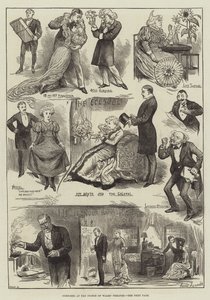 Luonnokset Prince of Walesin teatterissa